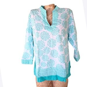 Floral Cotton Summer Blouse